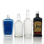 750ml whisky obecná skleněná láhev